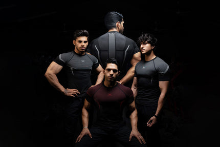 Seamless Compression with Premium Nylon Fabric T-Shirt