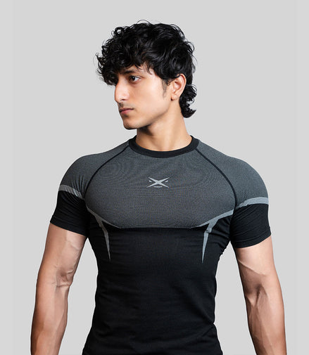PHANTOM SEAMLESS T-SHIRT GREY