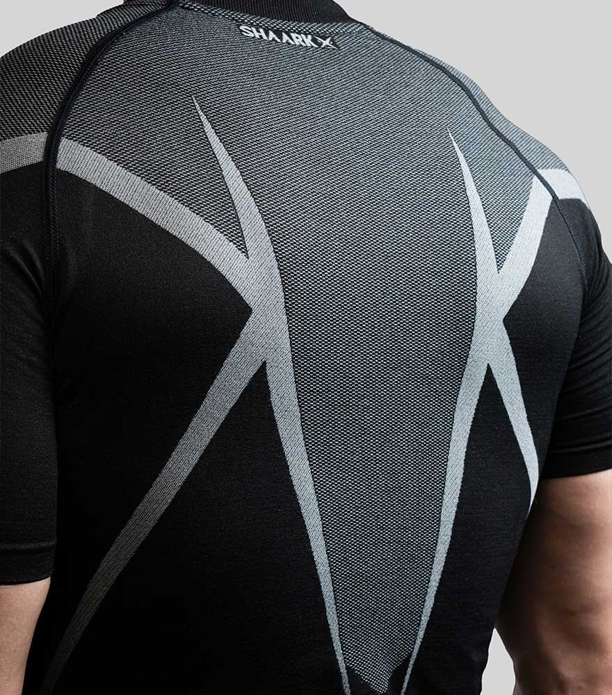 PHANTOM SEAMLESS T-SHIRT GREY – ShaarkX