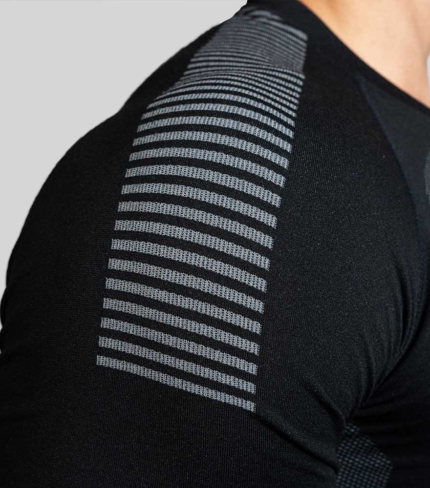 PHANTOM SEAMLESS T-SHIRT GRAPHITE GREY