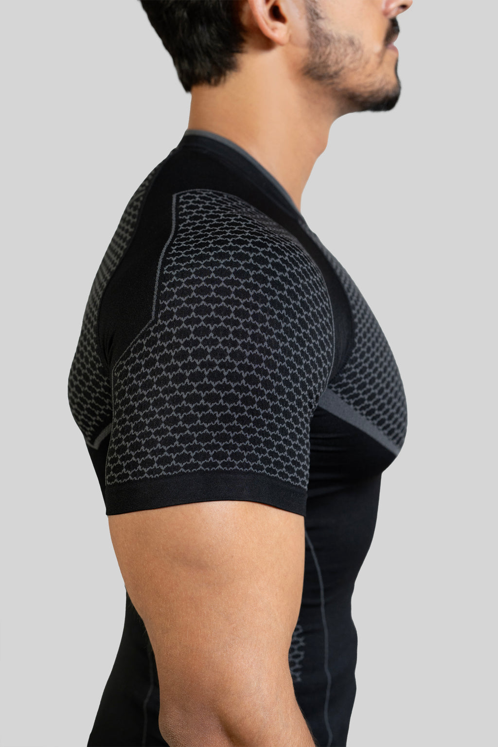SHAARKX PHANTOM 2.0 SEAMLESS T-SHIRT - GREY