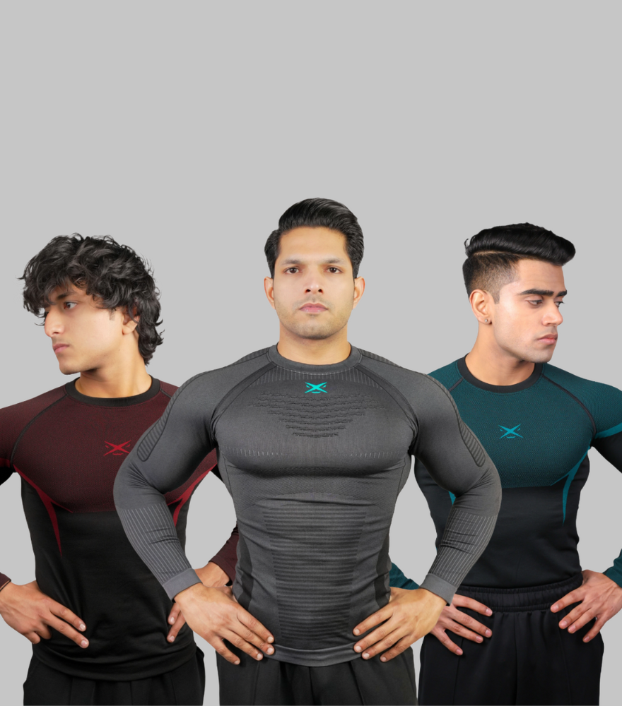 PHANTOM SEAMLESS T-SHIRT PACK OF 3 FULL SLEEVES