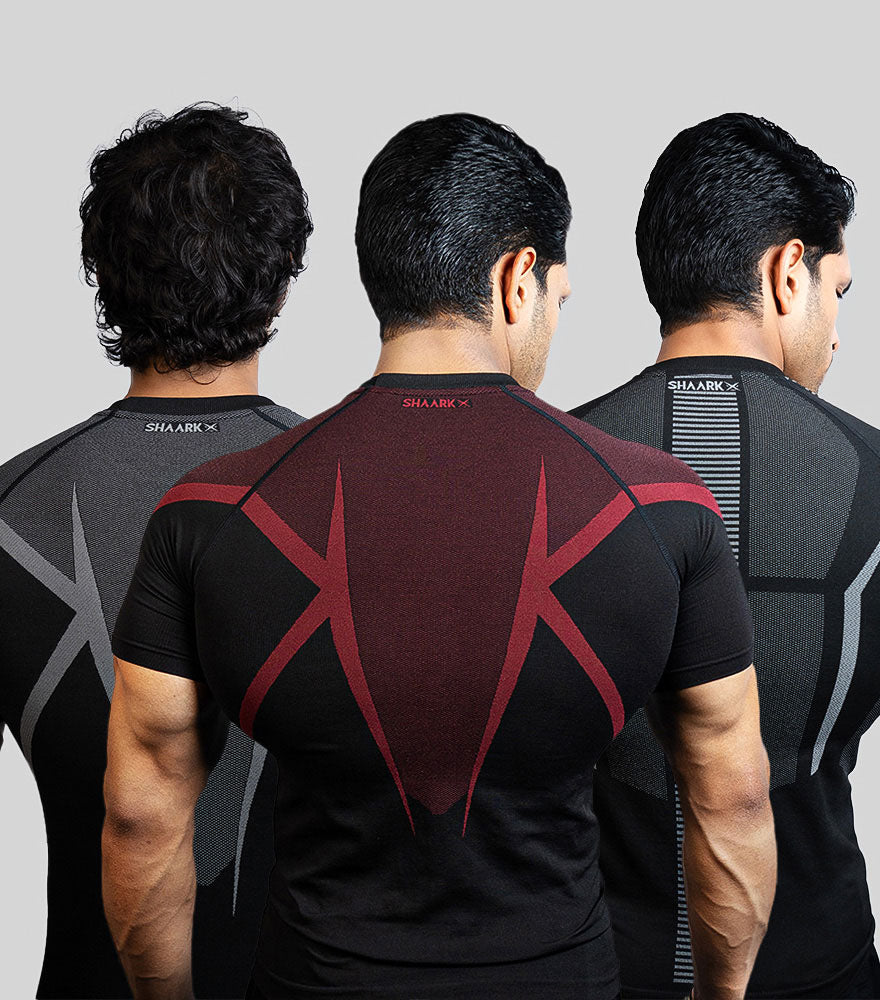 PHANTOM SEAMLESS T-SHIRT -  PACK OF 3
