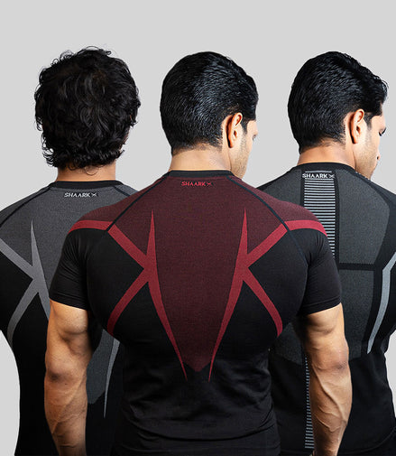 PHANTOM SEAMLESS T-SHIRT -  PACK OF 3